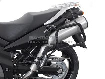 SW Motech EVO Pannier rack, black - Kawasaki KLV 1000,