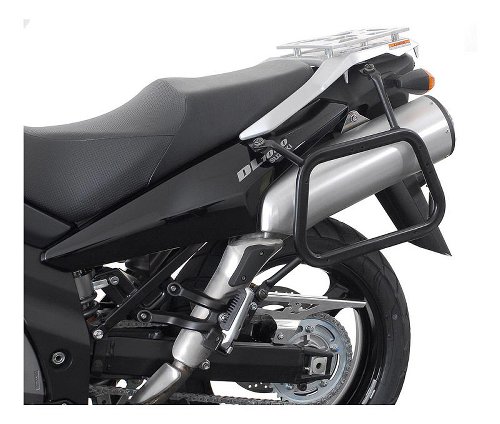 SW Motech EVO Pannier rack, black - Kawasaki KLV 1000,