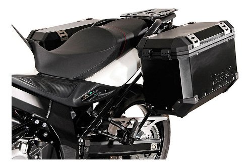 SW Motech EVO Pannier rack, black - Suzuki DL 650 V-Strom