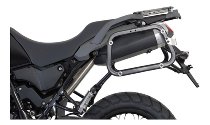 SW Motech TRAX ADV aluminum case complete system, black, 37