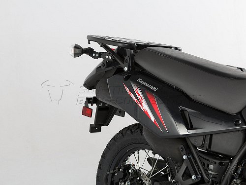 SW TRAX ADV Koffersystem Silb. 45/37 L. Kawasaki KLR 650