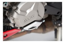 SW Motorgehäusedeckelschützer Schw./Silb. BMW S1000R / RR /