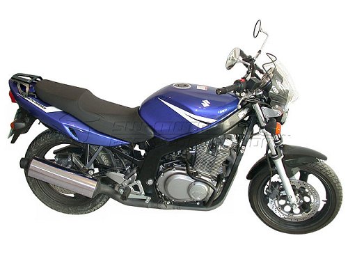 SW Schutzbügel Schwarz. SUZUKI GS 500 E / F