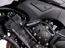 SW Sturzpad-Kit Schwarz. Yamaha FZ8/FZ8 Fazer (10-).