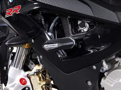 SW Sturzpad-Kit Schwarz. BMW S 1000 RR (10-).