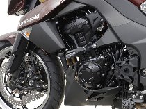 SW Sturzpad-Kit Schwarz. Kawasaki Z 1000 (10-).