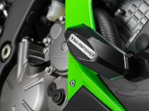 SW Sturzpad-Kit Schwarz. Kawasaki Ninja ZX-6R 636 (13-).