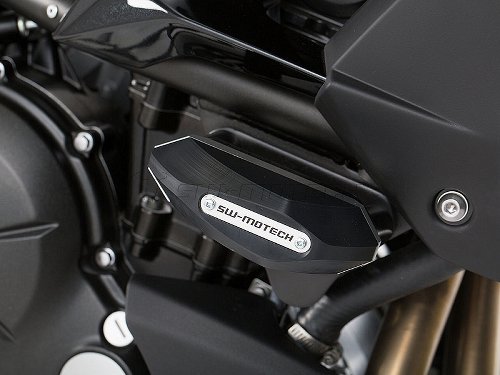 SW Sturzpad-Kit Schwarz. Kawasaki Versys 650 (15-).