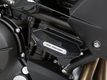 SW Sturzpad-Kit Schwarz. Kawasaki Versys 650 (15-).