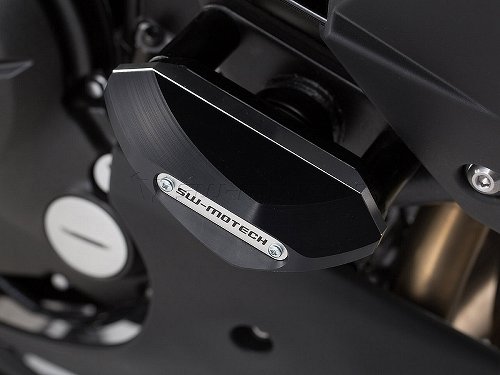 SW Sturzpad-Kit Schwarz. Kawasaki Versys 650 (15-).