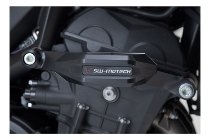 SW Sturzpad-Kit Schwarz. Triumph Street Triple (12-) / Rx