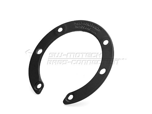 SW QUICK-LOCK Tankring Schwarz. 6 Schrauben. YAMAHA Bulldog.