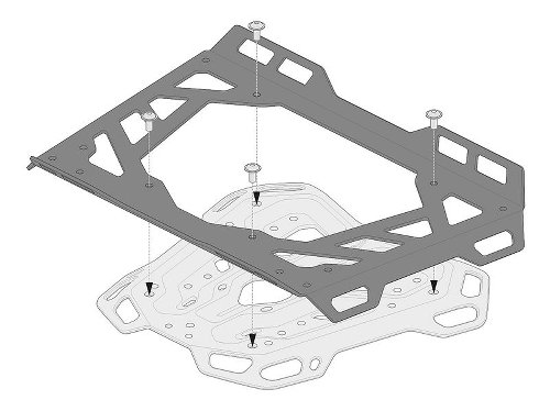 SW Erweiterung für ADVENTURE-RACK Gepäckträger 45x30 cm.
