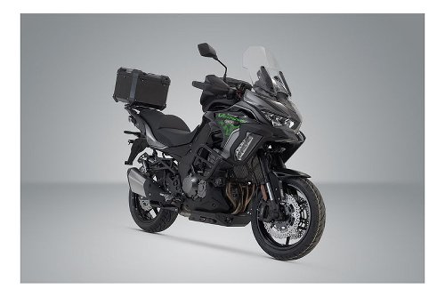 SW TRAX ADV Topcase-System Schwarz. Kawasaki Versys 1000