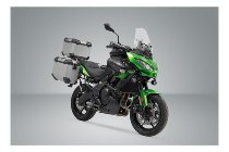 SW TRAX ADV Topcase-System Silbern. Kawasaki Versys 650