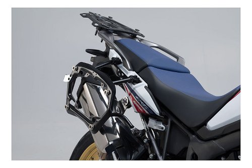 SW PRO Seitenträger Offroad-Version Schwarz. Honda CRF1000L