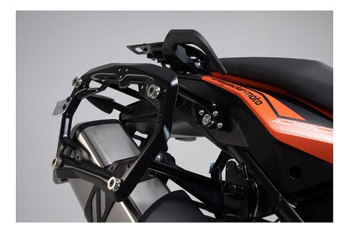 SW PRO Seitenträger Schwarz. KTM 1050/1090/1190 Adv,1290