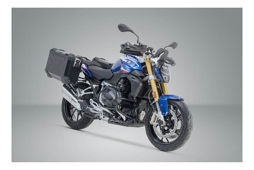 SW TRAX ADV Alukoffer-System Schwarz. 37/37 l. BMW R 1200