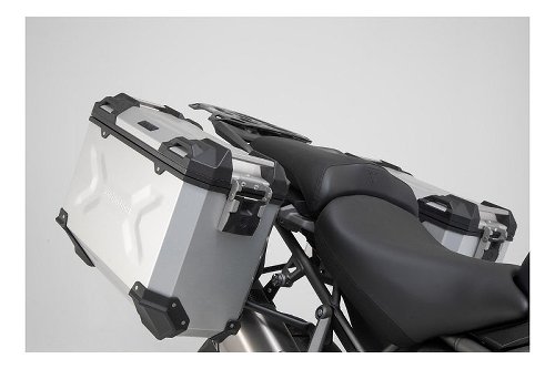 SW TRAX ADV Alukoffer-System Schwarz. 37/37 l. Triumph