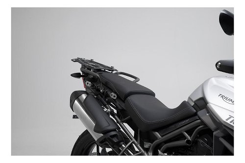 SW PRO Seitenträger Schwarz. Triumph Tiger 800 Modelle