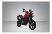 SW PRO Seitenträger Schwarz. Ducati Multistrada 1200/ 1260/