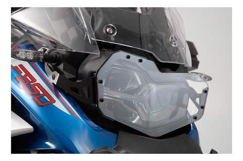 SW Scheinwerferschutz Halterung mit Blende. BMW F850GS Adv