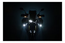 SW EVO Fernscheinwerfer-Kit Schwarz. Honda CB500X (18-).