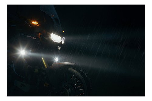 SW EVO Nebelscheinwerfer-Kit Schwarz. KTM 1050/1090 Adv.,