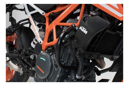 SW Sturzbügel Schwarz. KTM 390 Duke (13-).