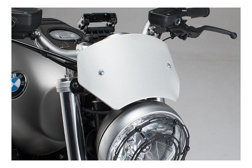 SW Windschild Silbern. BMW R nineT Scrambler (16-).