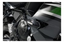 SW Sturzpad-Kit Schwarz. Kawasaki Ninja 650 (16-).