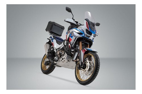 SW TRAX ADV Topcase-System Schwarz. Honda CRF1100L Africa