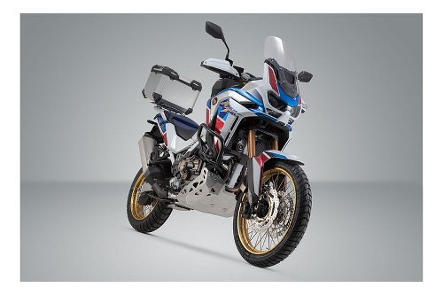 SW TRAX ADV Topcase-System Silbern. Honda CRF1100L Africa