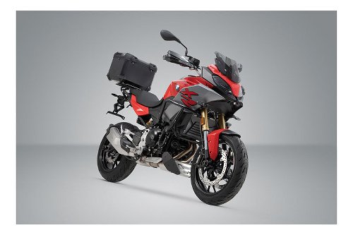 SW TRAX ADV Topcase-System Schwarz. BMW F 900 R / XR (19-).