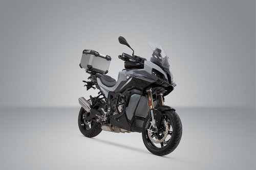 SW TRAX ADV Topcase-System Silbern. BMW S 1000 XR (19-).