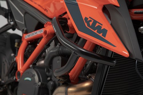 SW Sturzbügel Schwarz. KTM 1290 Super Duke R (19-).