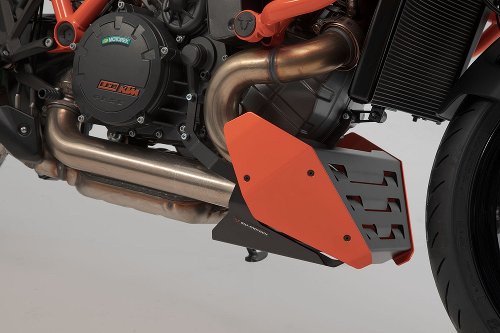 SW Bugspoiler Orange/Schwarz. KTM 1290 Super Duke R (19-).