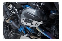 SW Zylinderschutz Schwarz/Silbern. BMW R 1200-Modelle (12-).