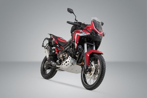 SW PRO Seitenträger Schwarz. Honda CRF1100L Africa Twin