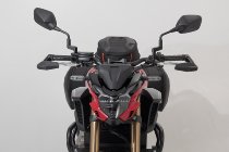 SW Hebelschützer mit Windabweiser Schwarz. Honda CB650R