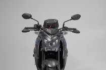 SW Hebelschützer mit Windabweiser Schwarz. Suzuki GSX-S 750