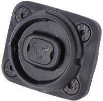 SW T-Lock Halter für Klemmarm Inkl. 1´ Kugel. Schwarz.