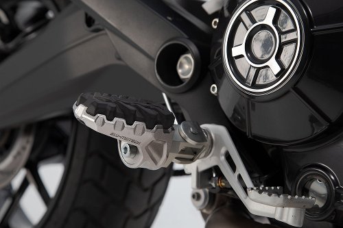 SW EVO footrest kit Ducati models / Benelli TRK 502 X (18-).