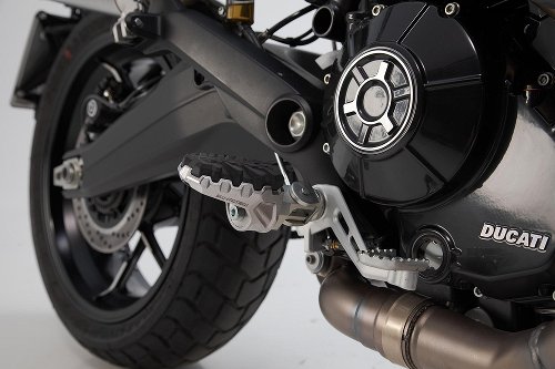 SW EVO footrest kit Ducati models / Benelli TRK 502 X (18-).