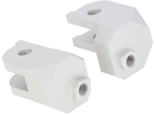 SW Mounting kit for ION footrest Silver. BMW R1200/1250,