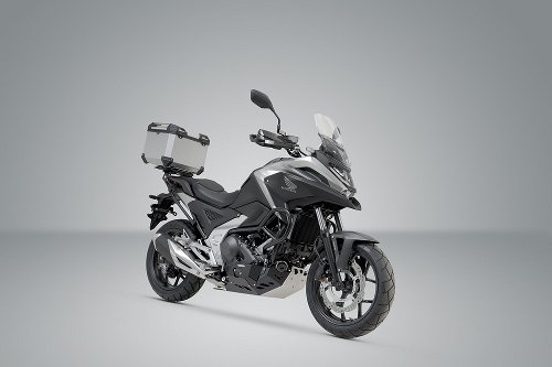 SW TRAX ADV top case system Silver. Honda NC750X / XD (20-).