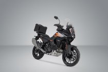 SW TRAX ADV top case system Black. KTM 1290 Super Adventure.