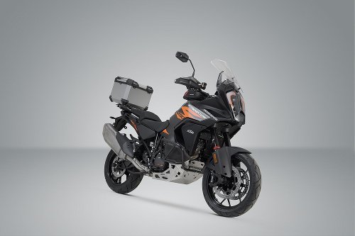 SW TRAX ADV top case system Silver. KTM 1290 Super