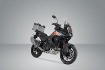 SW TRAX ADV top case system Silver. KTM 1290 Super