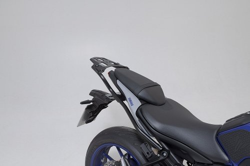 SW STREET-RACK Black. Yamaha MT-07 (18-).